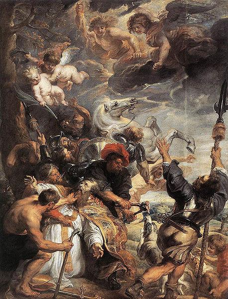 Peter Paul Rubens The Martyrdom of St Livinus Spain oil painting art